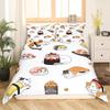 Sushi Duvet Cover Cute Rice Ball Bedding Set Children And Girls Room Decoration Three-Piece Set