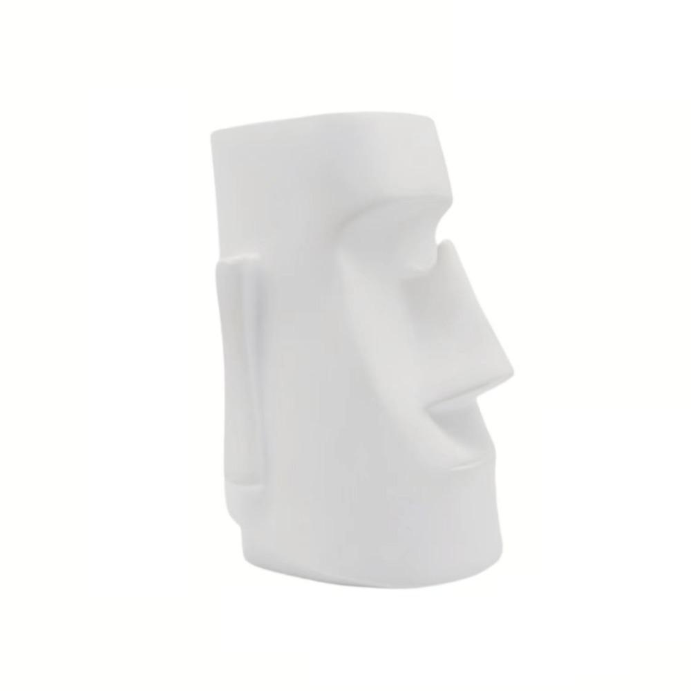 

Кавайный каменный портретный держатель для ручек 3D пасхальная статуэтка подставка для очков смола держатель для очков дети белый