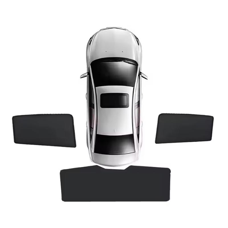 For XPeng G6  2024 2025 Car Magnetic Coverage Sunshade Anti-UV Mesh Sunshade Sunscreen Privacy Protection Auto Accessories