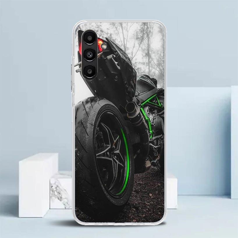 Sport Car Motorcycle H2R Cool Cover for Samsung Galaxy A17 A37 A57 A16 A26 A36 A56 A15 A14 A55 Phone Case A13 A53 A25 A35 A24 A3