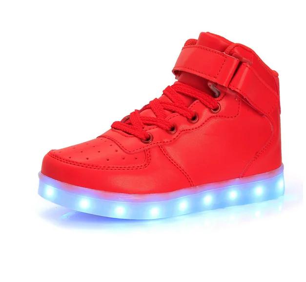 Größe 25-46 LED-Lichter Schuhe Leuchtende Sneaker für Kinder & Erwachsene Frauen Männer Tennis für Kinder Jungen Mädchen Leuchtende Hausschuhe Stiefel