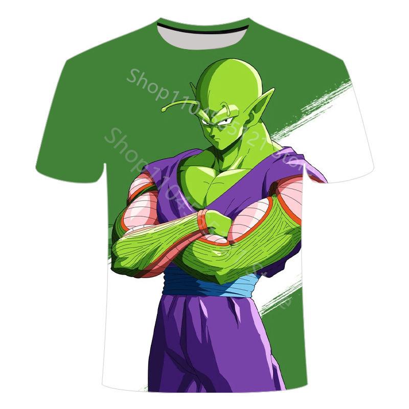 2026 Stylish Summer Dragon Ball Super Men's Tee Casual Anime Kids