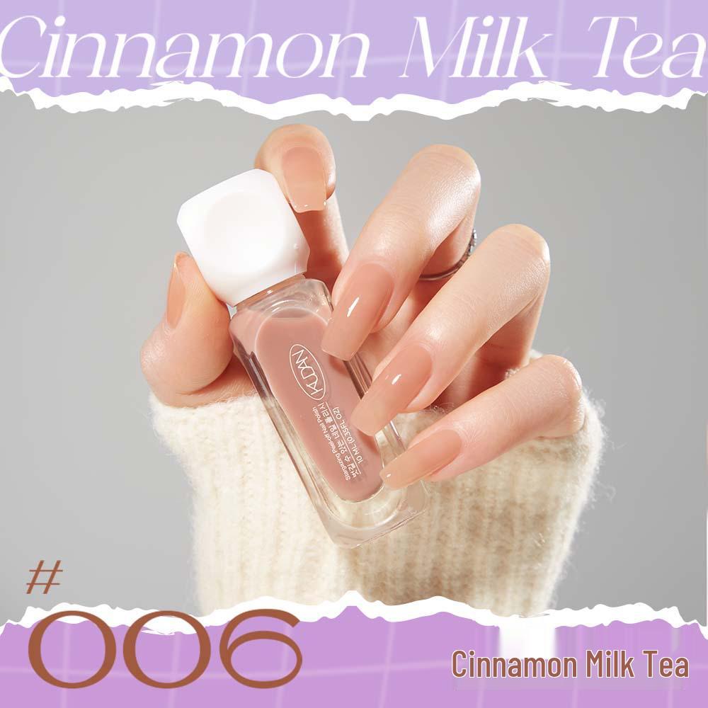 Cool Dan Peelable Quick-Dry Water-Based Nail Polish, Light Fragrance, New 10ml. Available in 41 Colors.