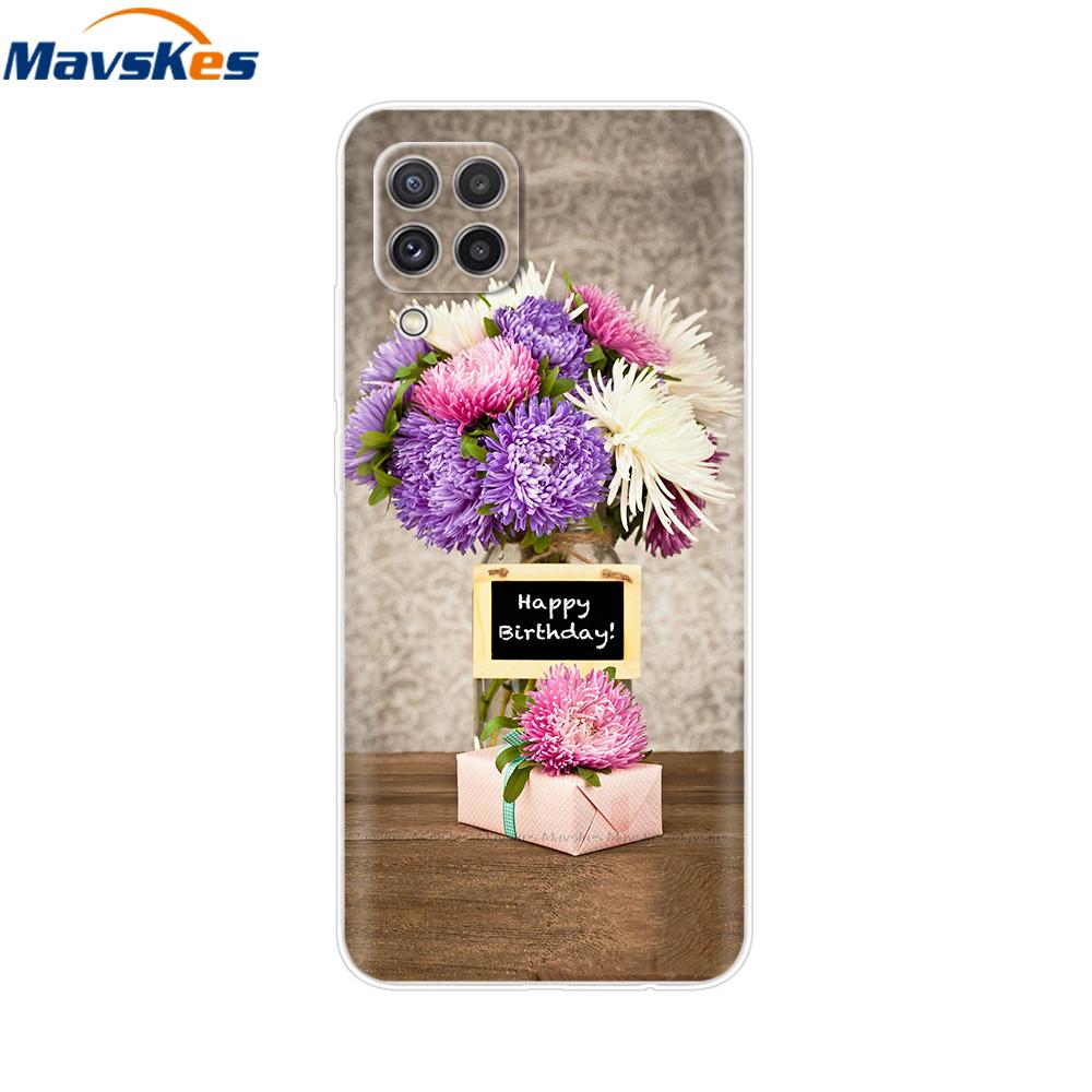 Für Samsung Galaxy A12 Hülle Weiche Silikonhülle Modisch Bemalte Weiche Handy-Fundas Für Samsung Galaxy A12 Hülle A 12 Hülle Stoßfänger