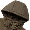 New Balance Down Jackets Men's Brown Hooded Moderate Other AMJ33328-DHE