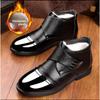 Winter Shoes Men's Chelsea Boots Leather Warm Shoes Men's Ankle Boots