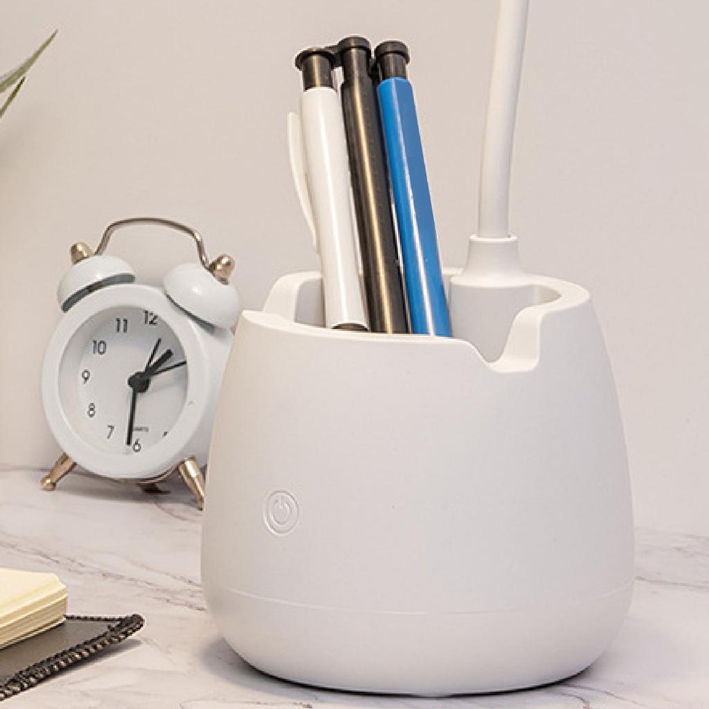 LED Desk Lamp High Brightness Eye ive USB Rechargeable Bedside Lamp Phone Holder for Bedroom