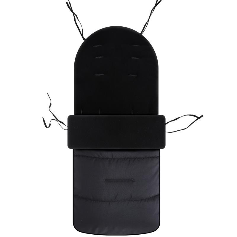 Winter Stroller Sleeping Bag with Windproof Footmuff and Cover
