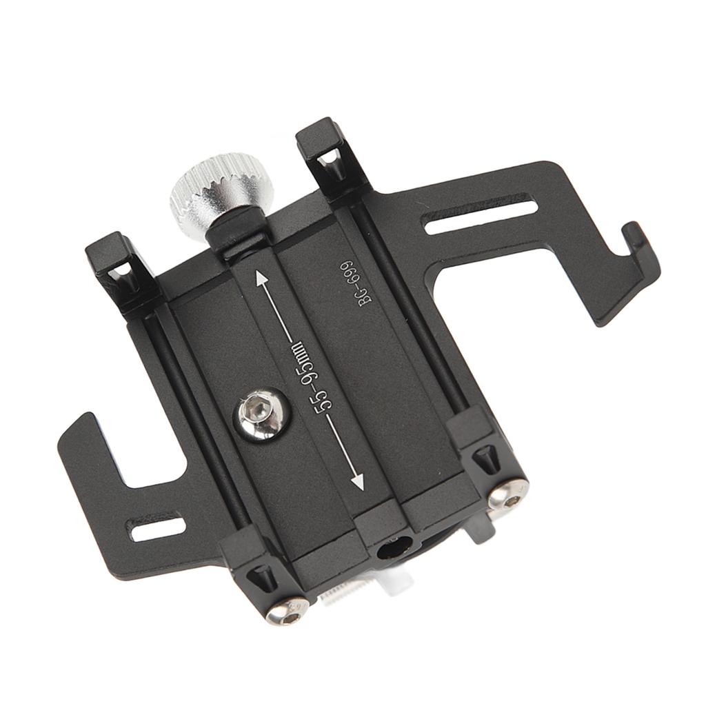 Uchwyt na telefon motocyklowy ze stopu aluminium, wodoodporny, odporny na wstrząsy, uchwyt na telefon rowerowy na smartfon