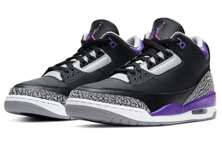 Air Jordan 3 Retro 'Court Purple' CT8532-050