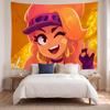 Brawl Stars (32) Meno kūrinio sieninis gobelenas namų miegamojo svetainės dekoravimui Puiki dovanos idėja