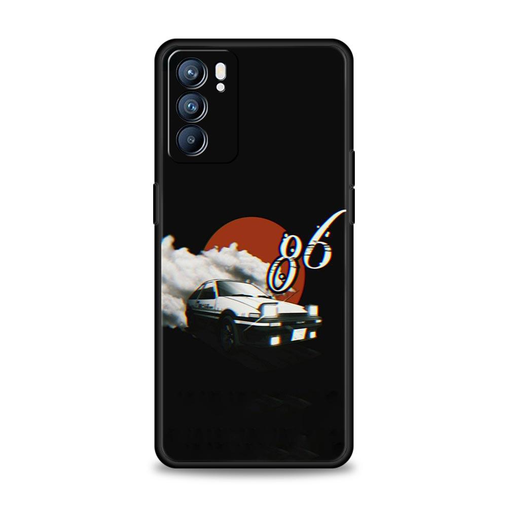 

Чехол для телефона Initial D для Oppo A17 A31 A54 A57 A78 A79 A98 Find X5 X6 Reno 6 7 8 10 11 12 13 F Pro 5G Мягкий ТПУ чехол Fundas Reno10 F