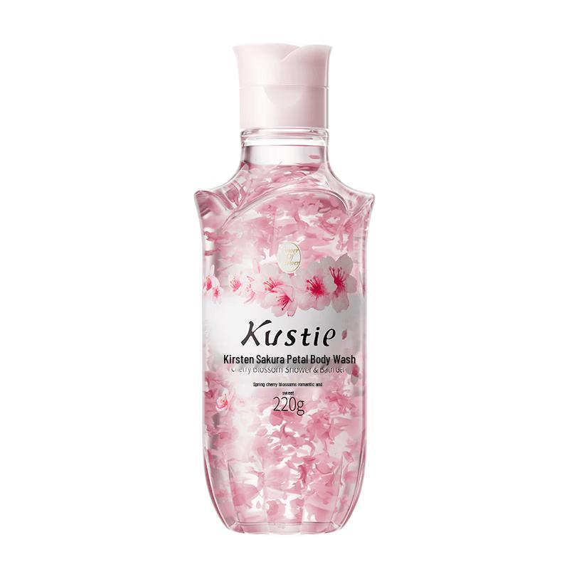 Kustie Sakura Petal Shower Gel