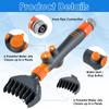 Swimming Pool Cartridge Filter Cleaner Brush Efficient Cleaning Hot Tub Change Filter with 6 Powerful Water Jets Handheld