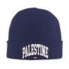 New Palestine Flag Beanie Hats Funny Caps Adult Unisex Outdoor Skullies Beanies Autumn Printed Warm Soft Beanie Hat