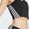 Adidas Future Icons Color Block Sleeveless Crop Top Women Tops Black IP1572
