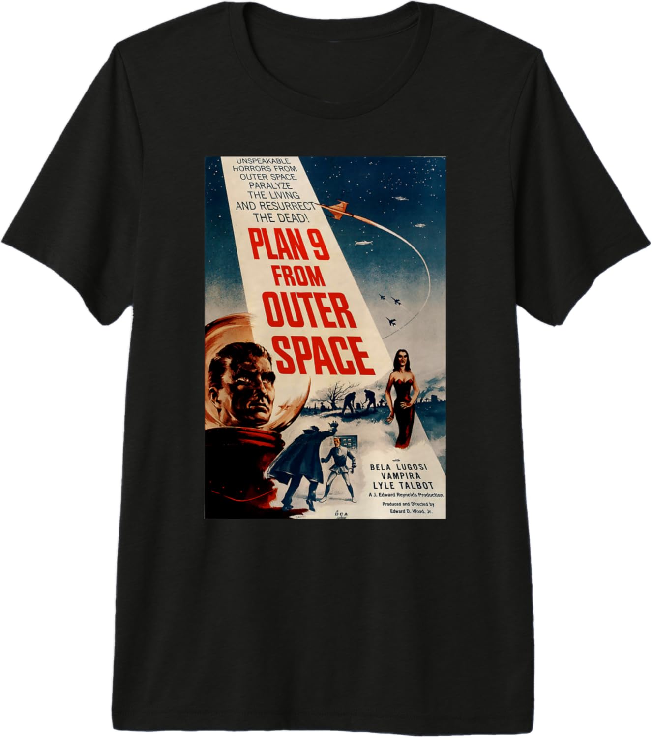 Vintage Movie Poster Shirt Premium Tri-blend T-Shirt S