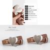 Womens Fashion Leather Belt With Heart Buckle And Chain Decor For Casual And Date Wear