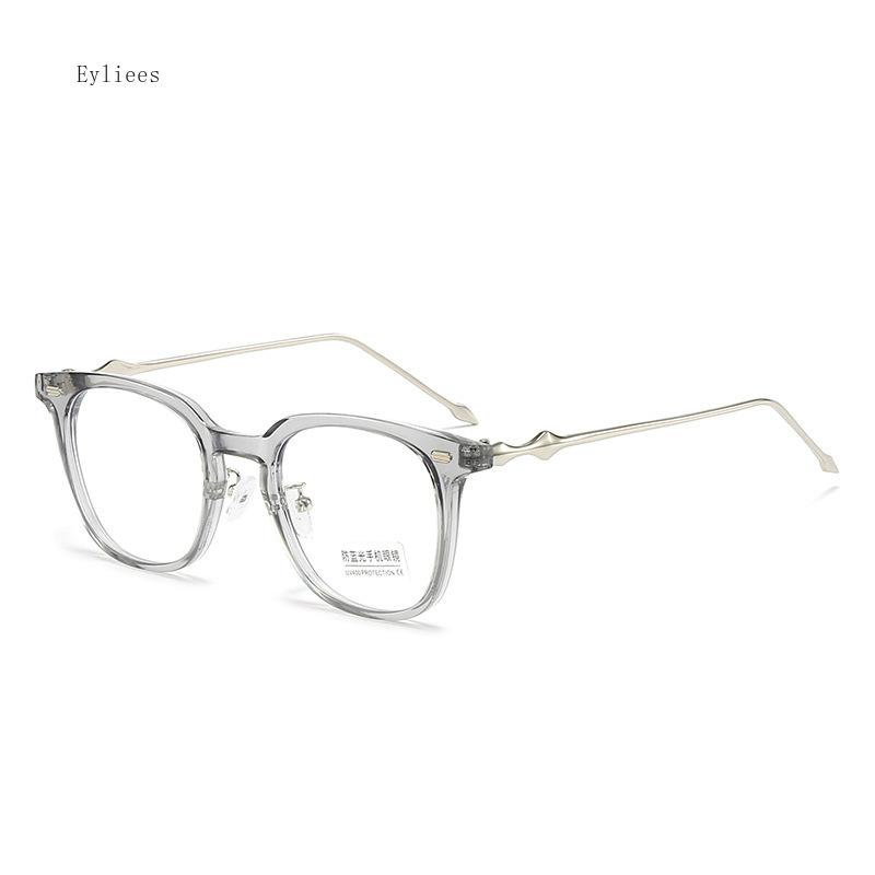 Latest Women Eye Glasses Frame Brand Design Retro Anti Blue Light Spectacle Eyeglasses Frame Square Men Computer Eyeglasses