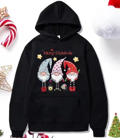 Independent Station Print Christmas Hooded Santa Print Ebay Sweater