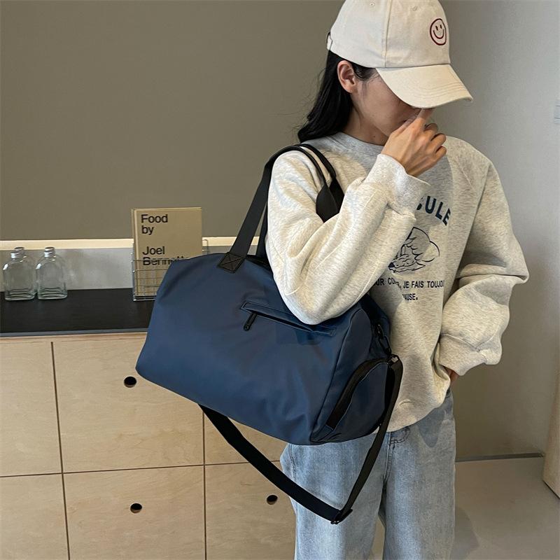 Travel Bag Large Capacity Wet and Dry Men's and Women's Sports Fitness Short-distance Luggage Handbag Training Bag Basketball Bag Tide