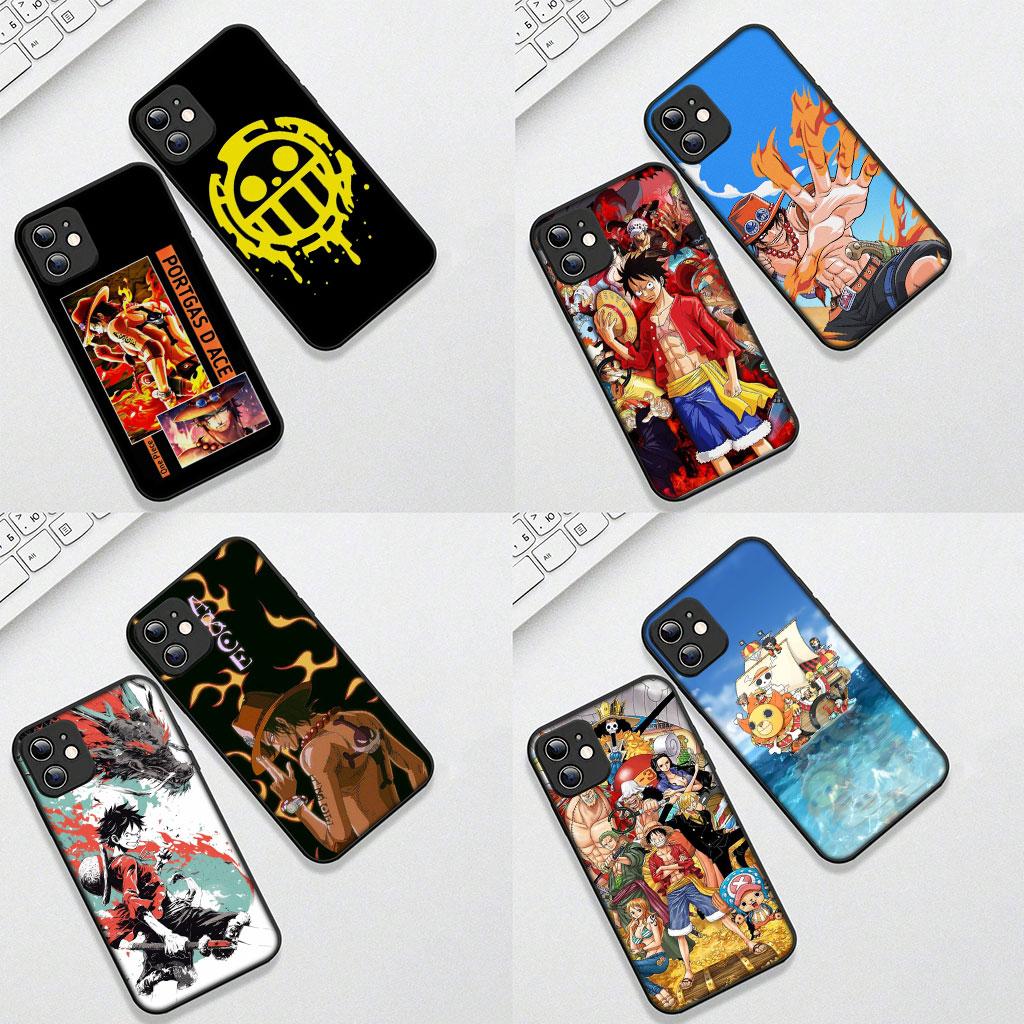 Portgas One Luffy Pieces D Ace Phone Cover for Motorola Moto Edge 50 30 Fusion 40 NEO Ultra Pro E14 G20 E15 G35 G84 G13 G53 Case