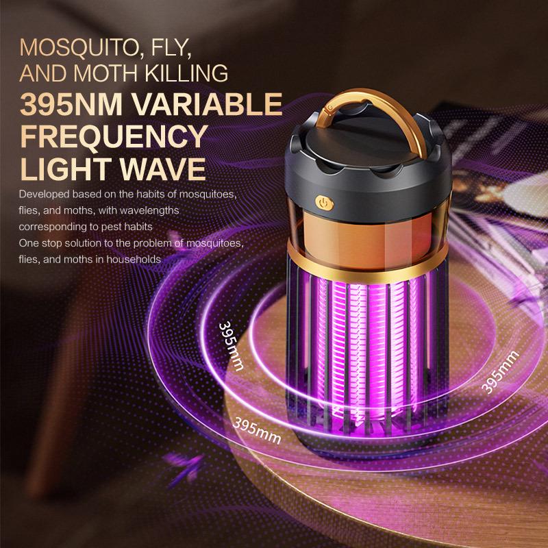 3-in-1 Camping and Home Night Light with Electric Mosquito Killer