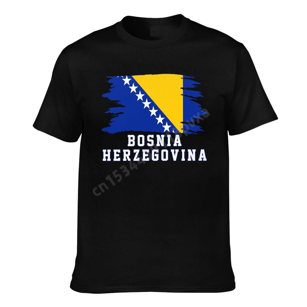 Bosnia And Herzegovina Flag Country Map ITS IN MY DNA Men Women Tshirt Boys Tees T Shirt Hip Hop Tshirts XS5XL 100 Cotton