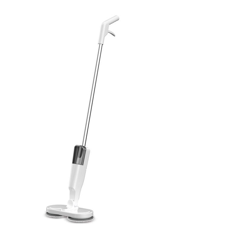 

HOMEFISH 2-in-1 Wireless Electric Spin Mop Wet Dry Automatic Floor Cleaner for Home Car Glass Ceiling Window Door білий