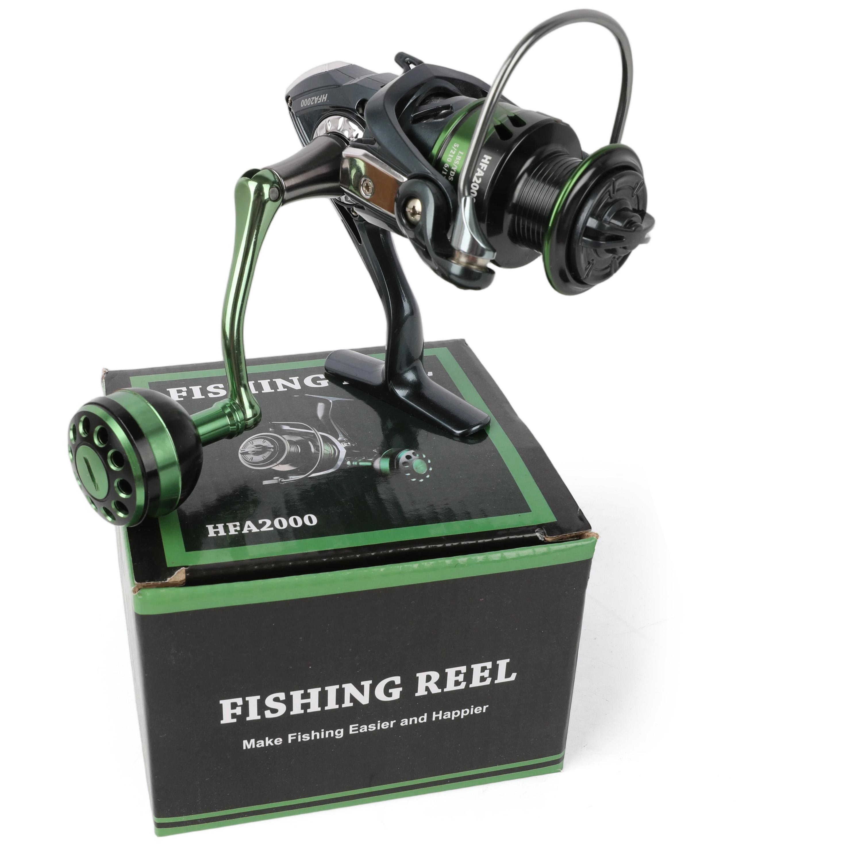 Premium TWIN FISH HFA2000 Fishing Reel - Durable Aluminum Alloy, 5.2:1 High-Speed Gear Ratio for Fishing Lover