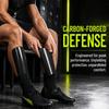 3pcs Black Soccer Shin Guards L Size Protective Insert Portable Leg Protectors  Football Match