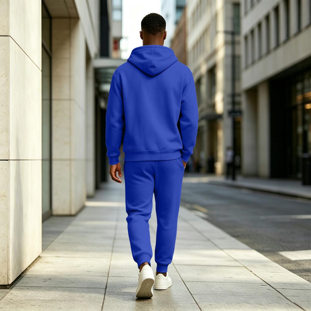 Men's Casual Sweatshirt Set for Fall Winter Sports Activewear