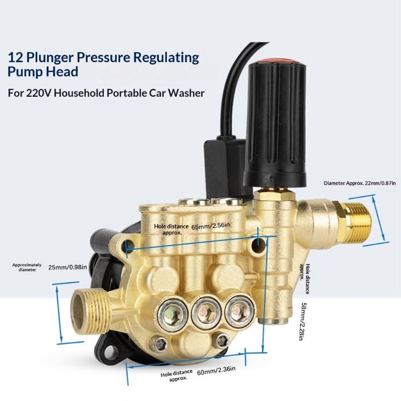 Water Saving Brass Pump Assembly Optimizes Flows Control Reduces Waste Ideal for Environmentally Households