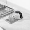 Good-Dish Drying Mat For Multiple Usage, Easy Clean, Eco-Friendly, Heat-Resistant Silicone Mat For Kitchen Counter