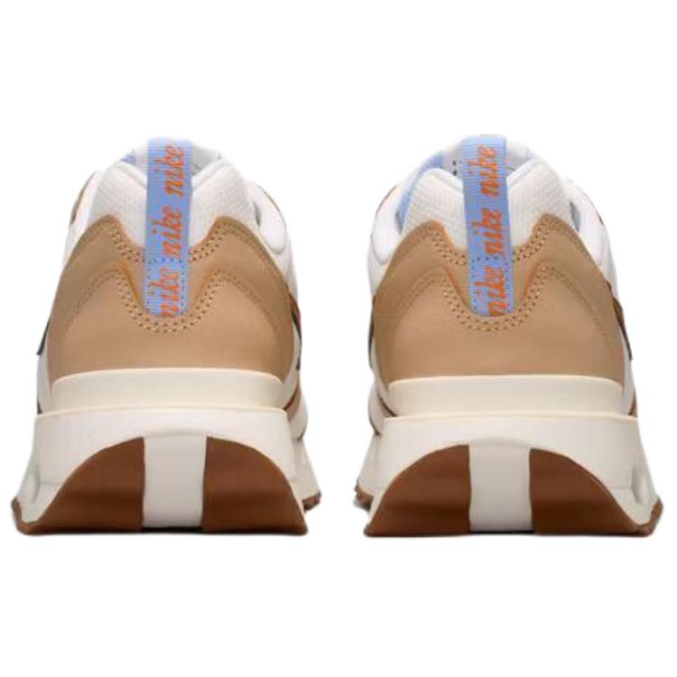 Nike Air Max Dawn Cushioning Low top Running Shoes Men's White Brown IR7542-121
