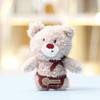 Plush Teddy Bear Keychain Cute Doll Gift For Girls And Bag Decor