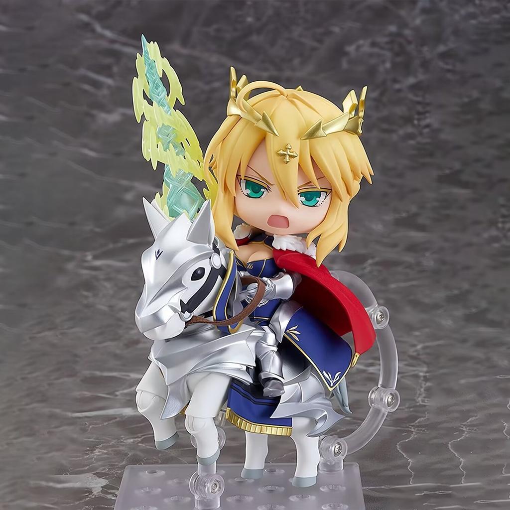 Fate/stay Night Artoria Pendragon (Lancer Alter) with Horse 10cm Action Figure Model Toys