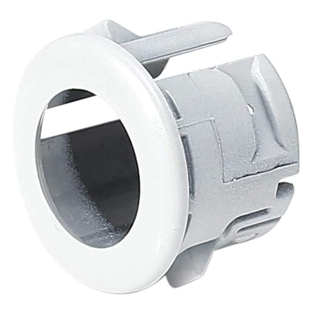 Jufjsfy 2pcs Car Bumper Parking Assist Sensor Retainer Holder Bracket for 89348-33010 4Runner ES350 250H White