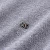Giovanni Valentino Men's Pure Cotton Mock Neck Knit Sweater