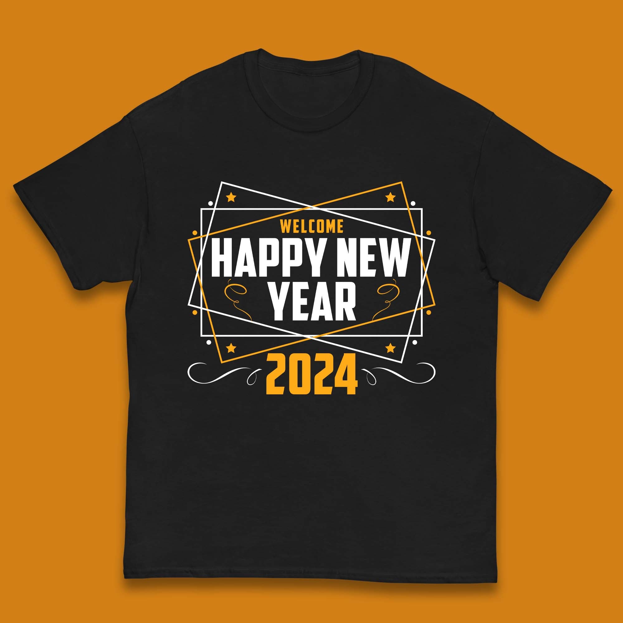 

Welcome Happy New Year 2024 Kids T-Shirt 120