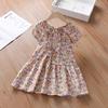 Girls Summer Cotton Princess Dress Stylish Kids Party Gown Baby Toddler Casual Sundress For Children