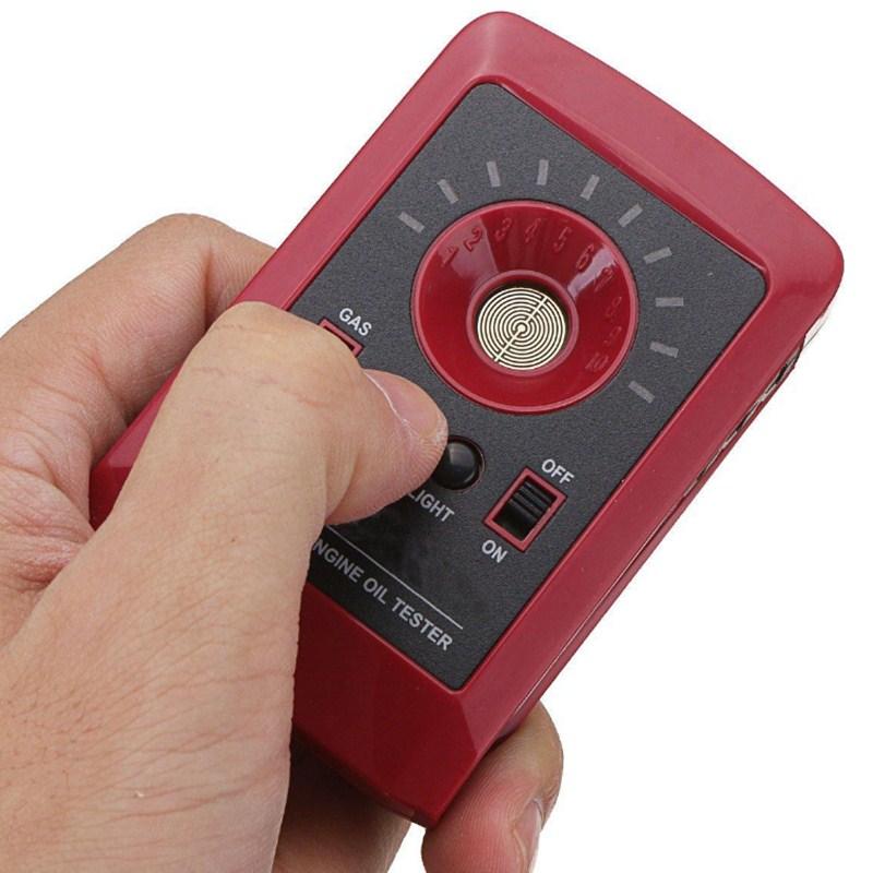 Gas Diesel Analyzer 12V LED Digital Automobile Car Oil Quality Tester Motor Engine Detector XC300 Car Oil Quality Tester