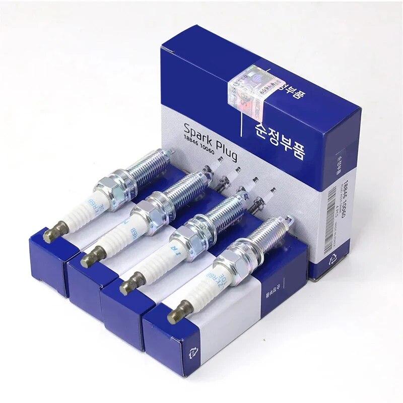 18846-10060 Iridium Spark Plug For Hyundai I30 I40 Accent Sonata Genesis Tucson Veloster Kia Rio Soul Cee'd SILZKR6B-10E