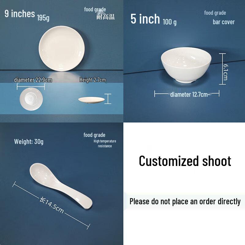 Jingqingfu Melamine Dinnerware Set