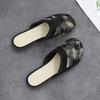 Fashion Women Summer Slippers Baotou Chinese Embroidery Flowers Sandals Ladies Casual Flip Flops National Indoor Outdoor Shoes