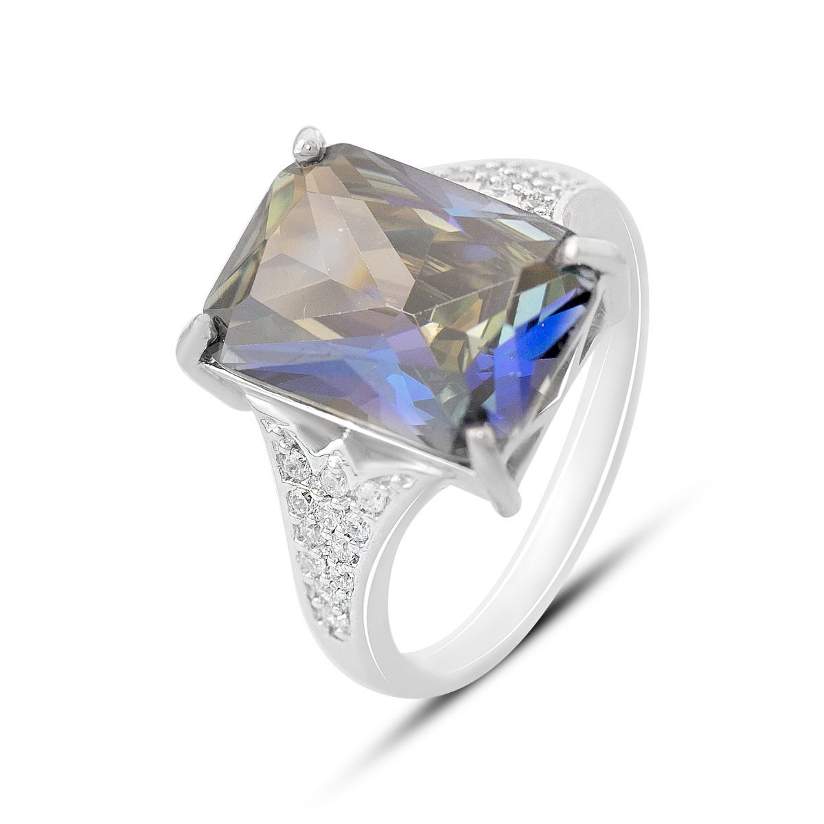 

Срібна каблучка з топазом 12.237ct, вага виробу 6,61 гр (2163824) 17 різнокольорові кольору