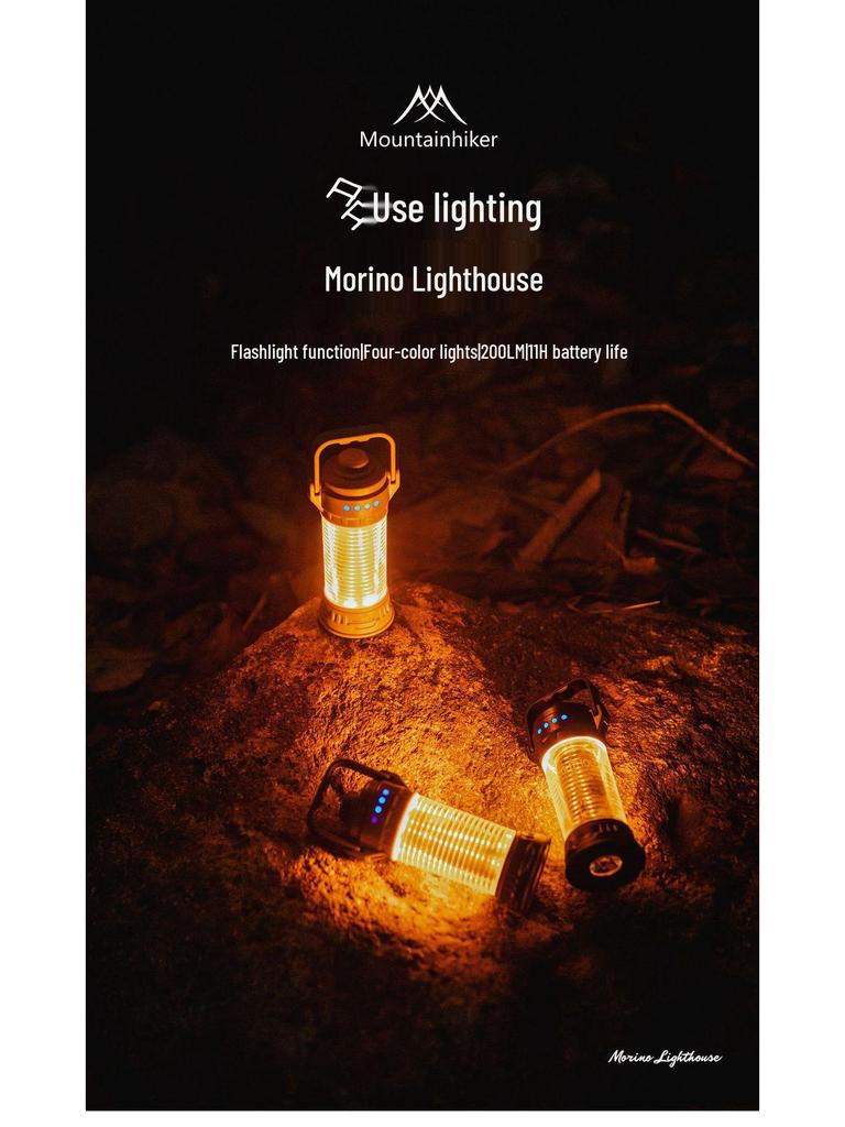 New Mountain Wireless Waterproof Portable Camping Lantern