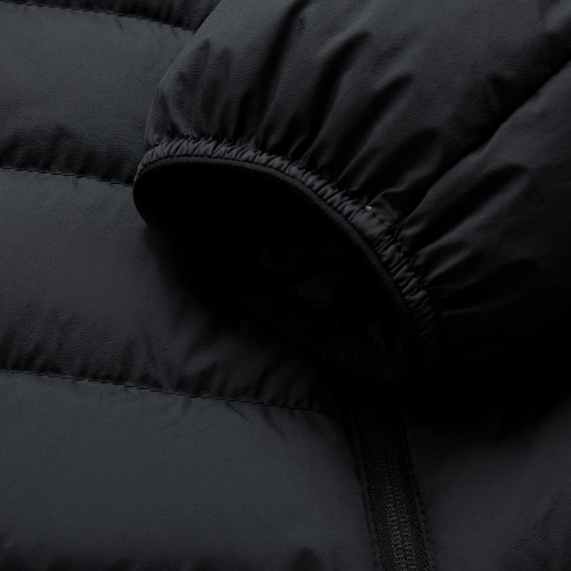 Li Ning Fitness Series Cold Resistant Outdoor Solid Color Lightweight Casual Versatile Logo Stand Collar Short Winter Down Jacket AYMU091-1