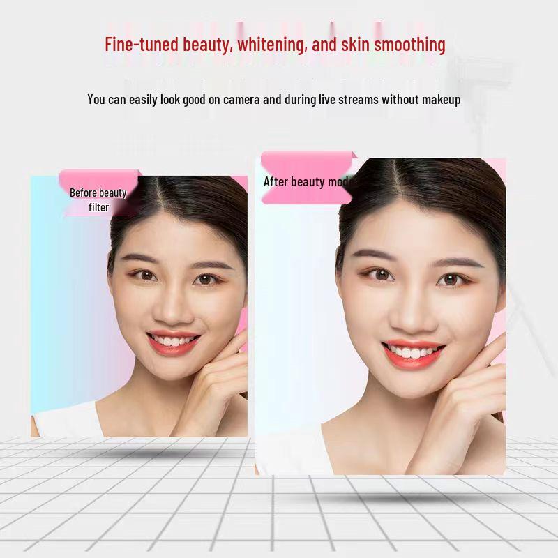 4K Ultra HD Camera with USB, Desktop/Laptop Microphone for Horizontal/Vertical Streaming & Online Meetings