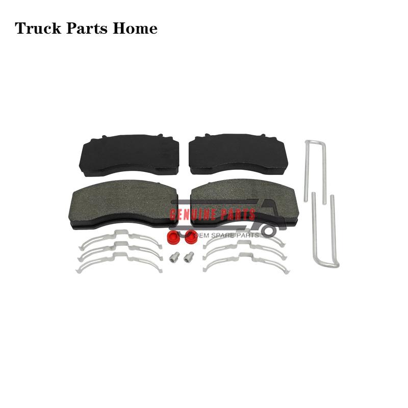CAANASS Front Disc Brake Pad Set Spare Parts for MAN/DAF Trucks 81.50820.5112/06.40322.9242/WVA29279/1962438